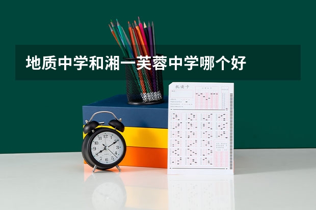 地质中学和湘一芙蓉中学哪个好