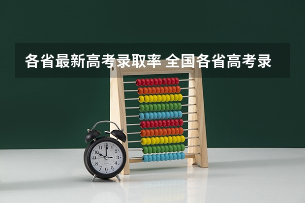 各省最新高考录取率 全国各省高考录取率排名