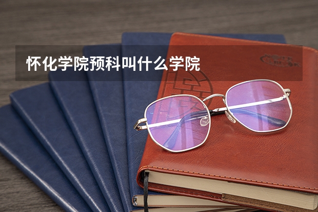怀化学院预科叫什么学院