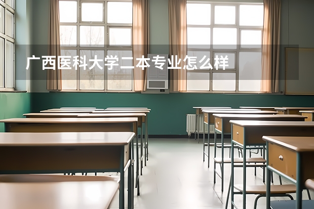 广西医科大学二本专业怎么样