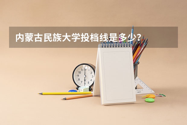 内蒙古民族大学投档线是多少？