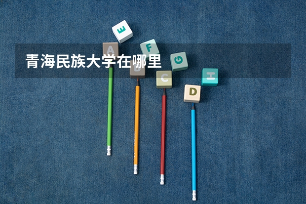 青海民族大学在哪里