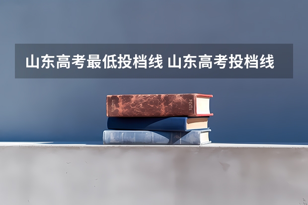 山东高考最低投档线 山东高考投档线