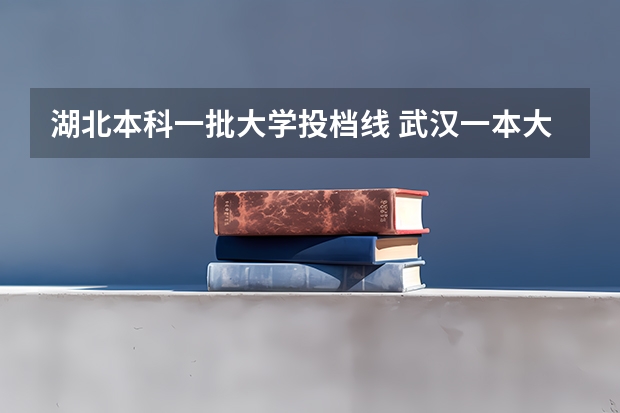 湖北本科一批大学投档线 武汉一本大学排行榜及其分数线