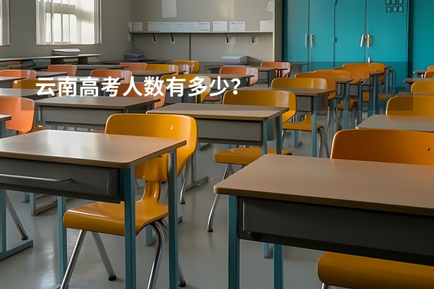 云南高考人数有多少？