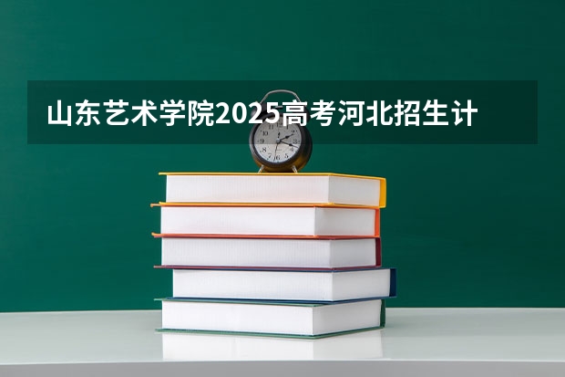 山东艺术学院2025高考河北招生计划