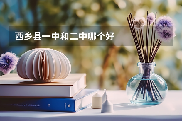西乡县一中和二中哪个好