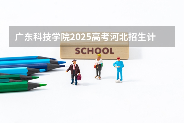 广东科技学院2025高考河北招生计划