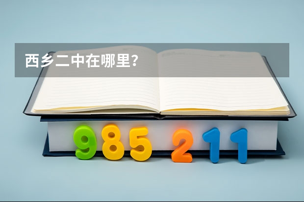 西乡二中在哪里?