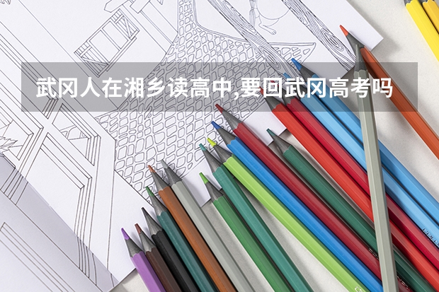武冈人在湘乡读高中,要回武冈高考吗