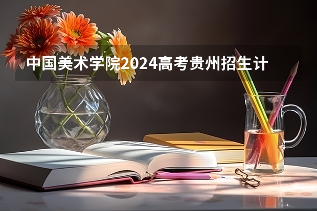 中国美术学院2024高考贵州招生计划