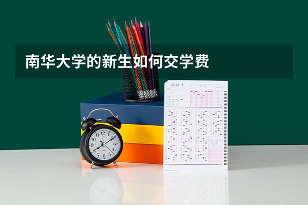 南华大学的新生如何交学费