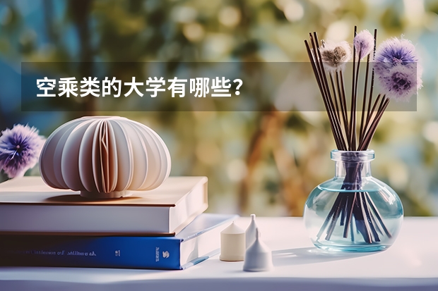 空乘类的大学有哪些？
