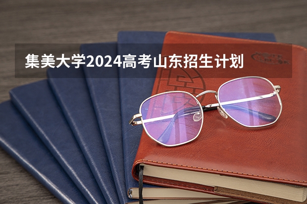 集美大学2024高考山东招生计划