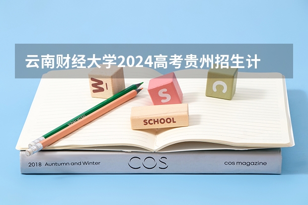 云南财经大学2024高考贵州招生计划