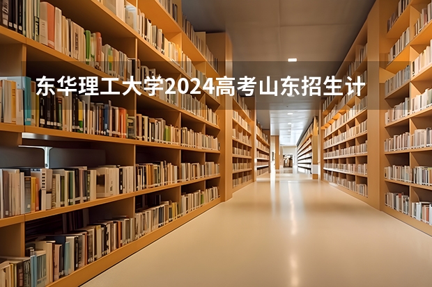 东华理工大学2024高考山东招生计划