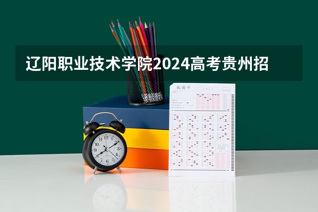 辽阳职业技术学院2024高考贵州招生计划