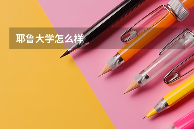 耶鲁大学怎么样