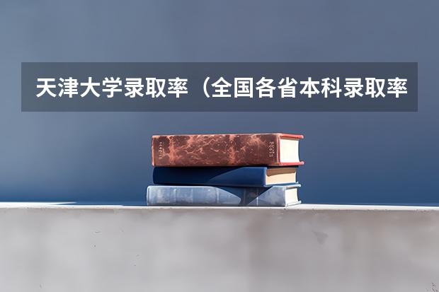 天津大学录取率（全国各省本科录取率）