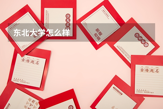 东北大学怎么样