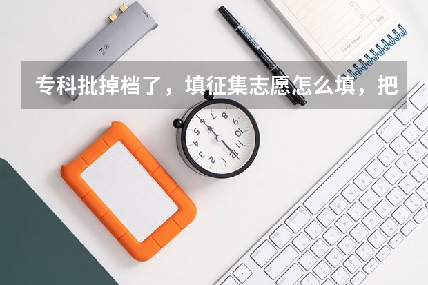 专科批掉档了,填征集志愿怎么填,把握大吗?