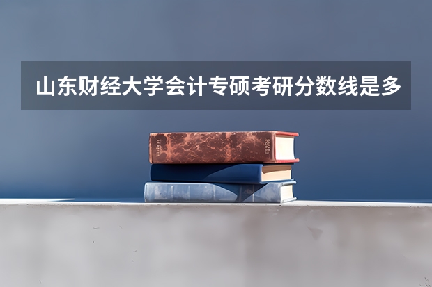 山东财经大学会计专硕考研分数线是多少？
