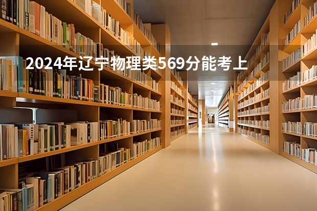 2024年辽宁物理类569分能考上什么大学?