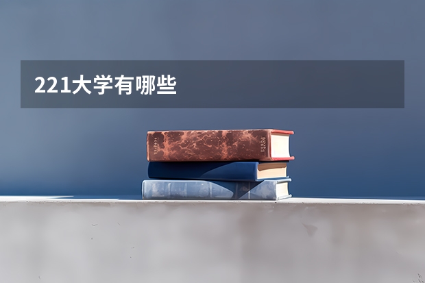221大学有哪些
