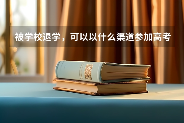 被学校退学，可以以什么渠道参加高考？