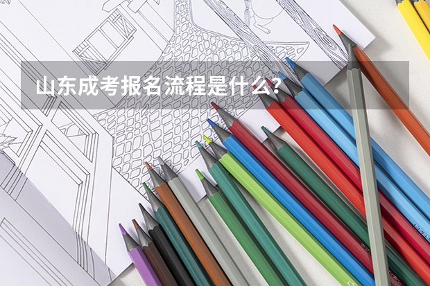山东成考报名流程是什么？