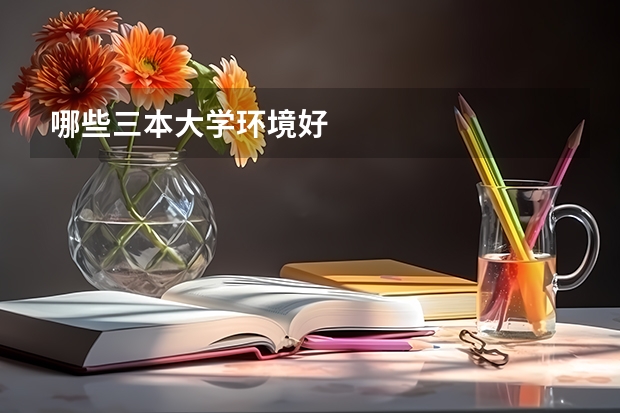 哪些三本大学环境好