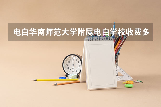 电白华南师范大学附属电白学校收费多少