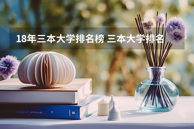 18年三本大学排名榜 三本大学排名榜 全国最好的三本学校