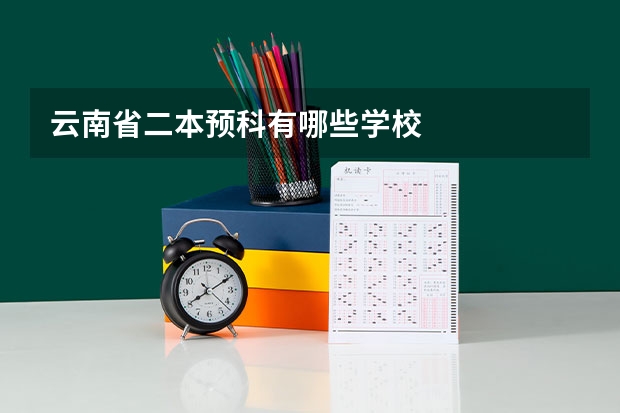云南省二本预科有哪些学校