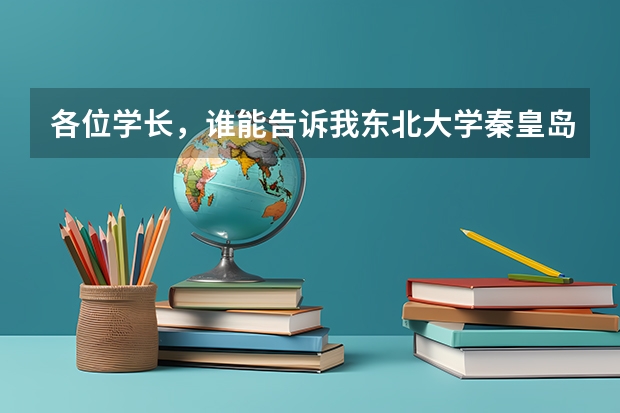 各位学长,谁能告诉我东北大学秦皇岛分校过程装备与控制工程专业怎么样阿