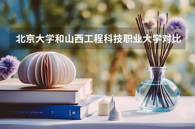 北京大学和山西工程科技职业大学对比哪个好分析