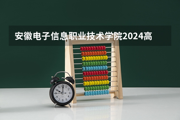 安徽电子信息职业技术学院2024高考广西招生计划