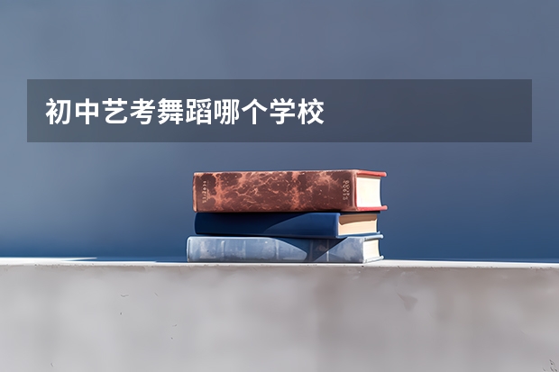初中艺考舞蹈哪个学校