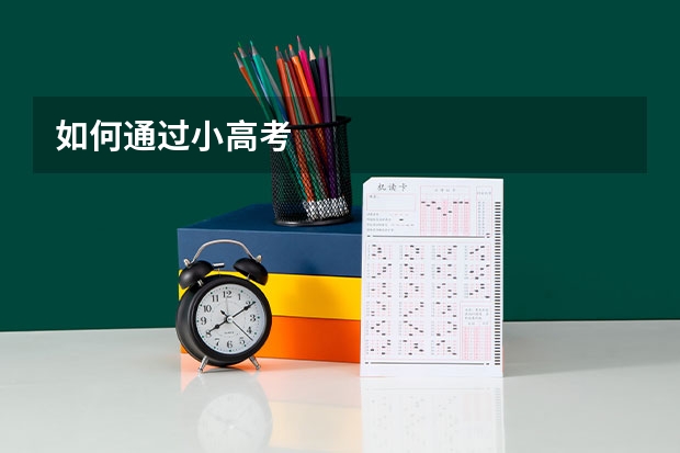 如何通过小高考
