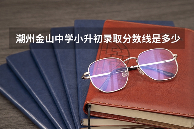 潮州金山中学小升初录取分数线是多少