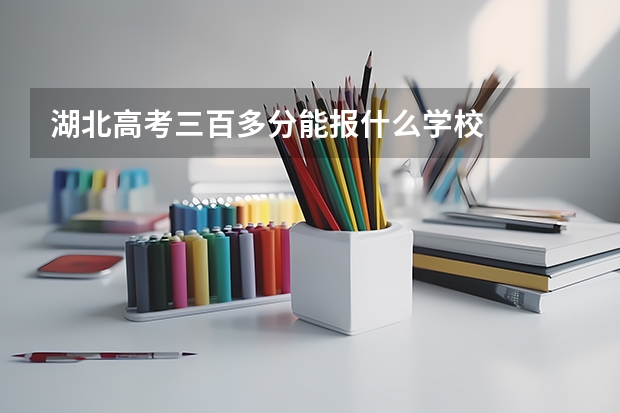 湖北高考三百多分能报什么学校