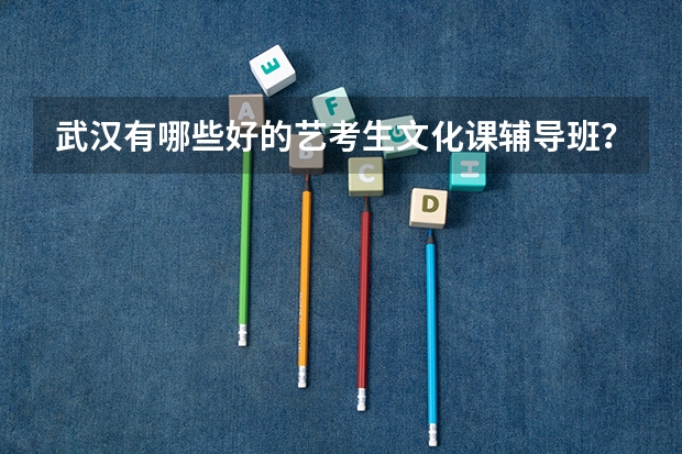 武汉有哪些好的艺考生文化课辅导班?辅导效果怎么样?