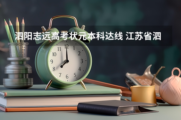 泗阳志远高考状元本科达线 江苏省泗阳县高考状元是谁