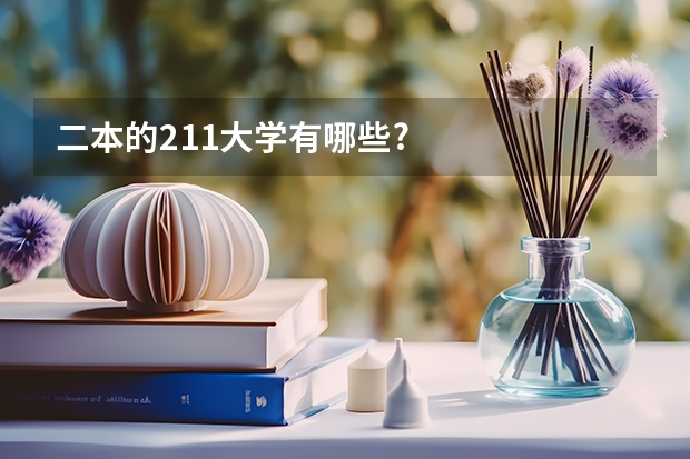 二本的211大学有哪些?