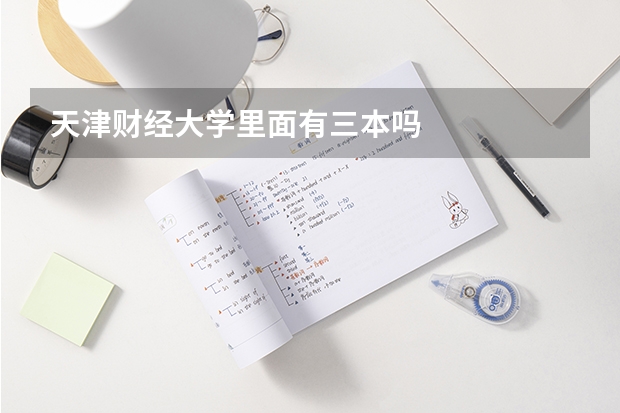 天津财经大学里面有三本吗