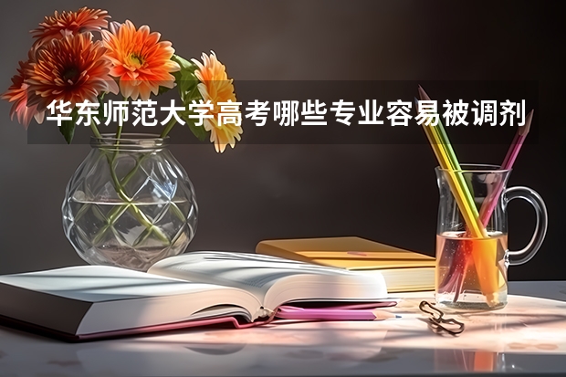 华东师范大学高考哪些专业容易被调剂