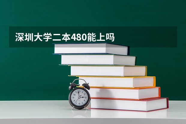深圳大学二本480能上吗